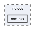 include/orm-cxx